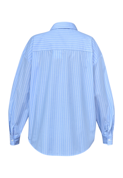 Blouse Vanya Stripe Blue voor dames