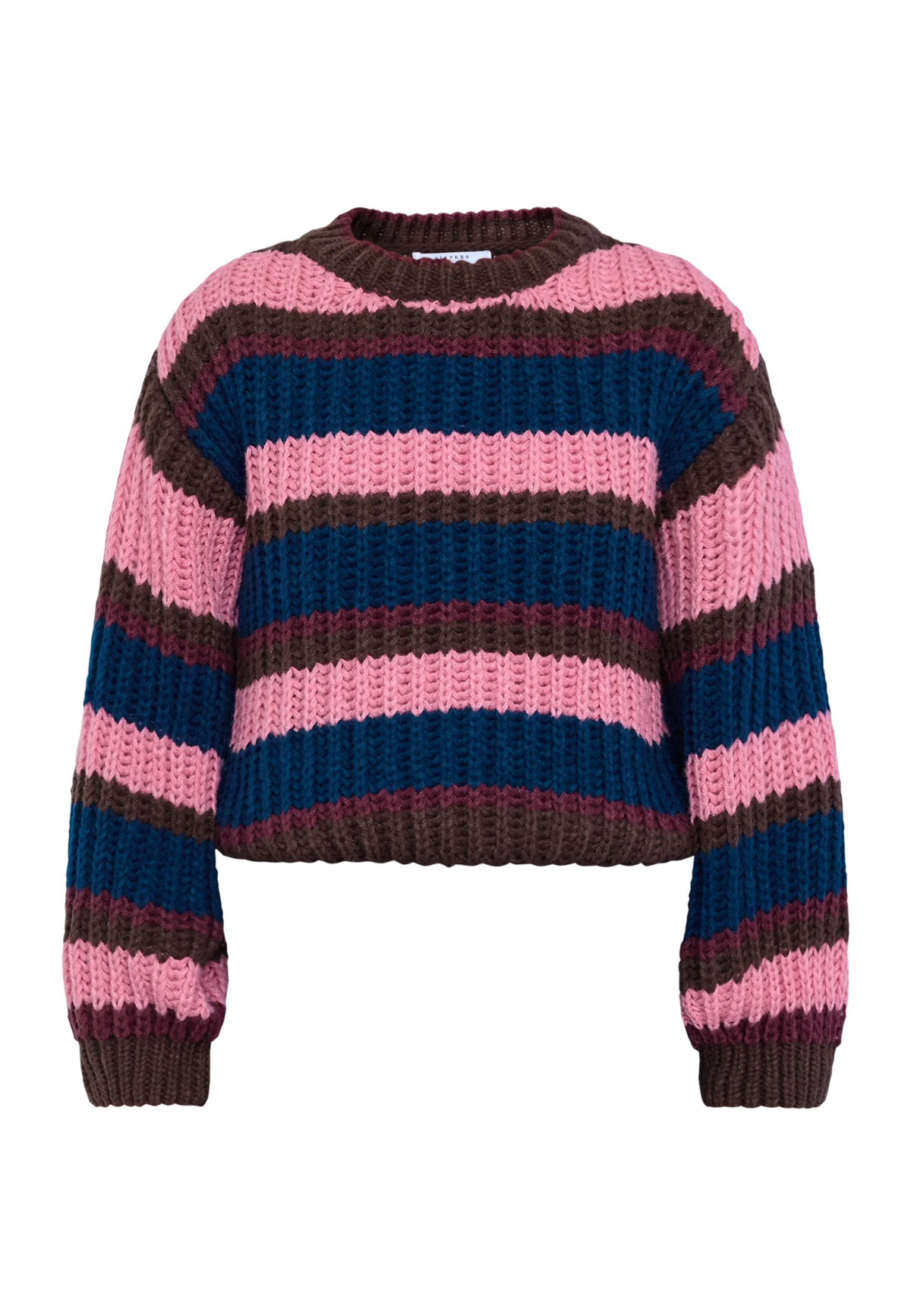 Knit Krissy Stripe Bordeaux voor dames