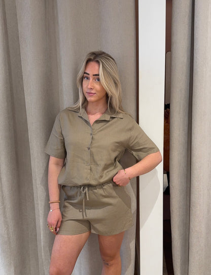 Short Eva Taupe voor dames