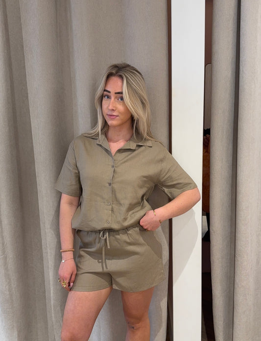 Short Eva Taupe voor dames