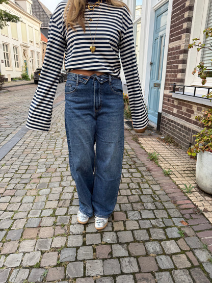 Jeans Selin Balloon Blue voor dames
