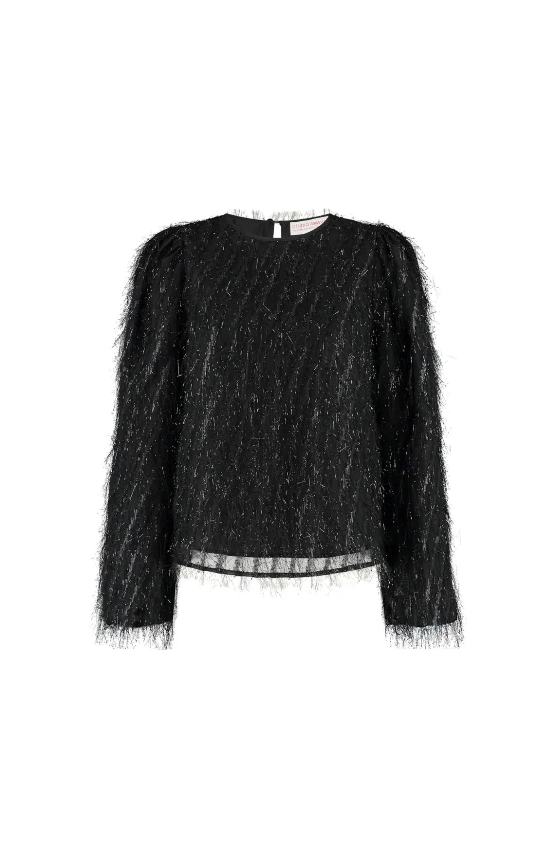 Blouse Velvet Zwart voor dames