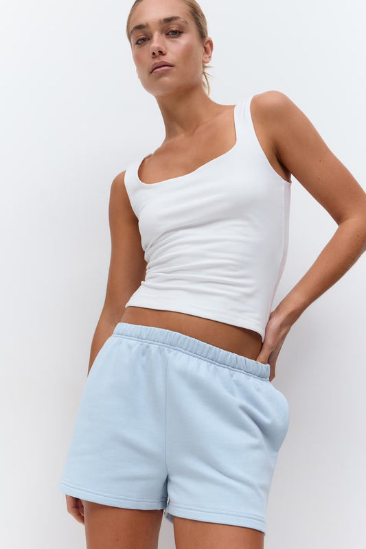 Short Sweat Blauw voor dames