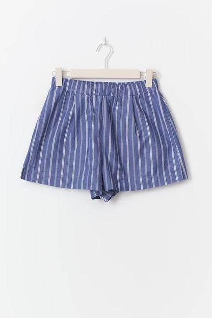 Short Poplin Blauw voor dames