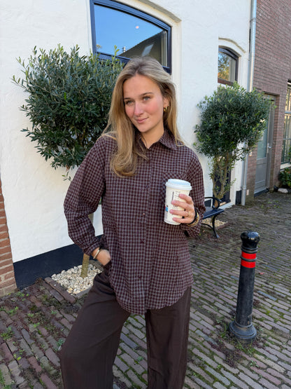 Blouse Mikka Spark Brown voor dames