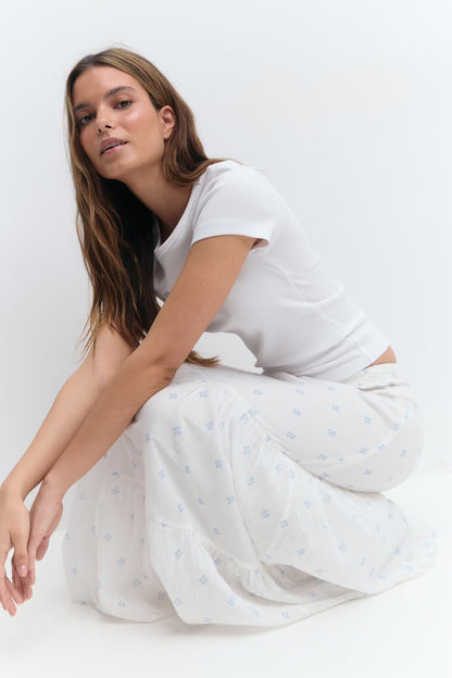 Skirt Maxi Wit voor dames