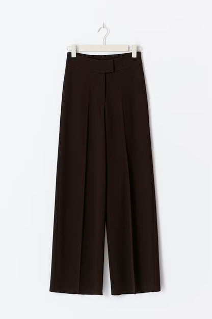 Broek Jersey Bruin voor dames