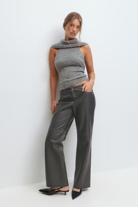 Broek Elsa Zwart voor dames