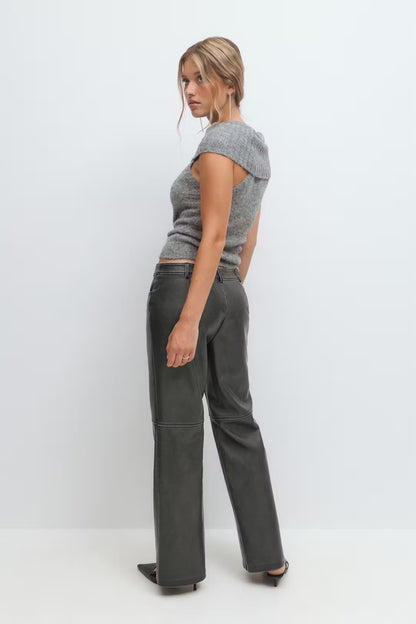 Broek Elsa Zwart voor dames