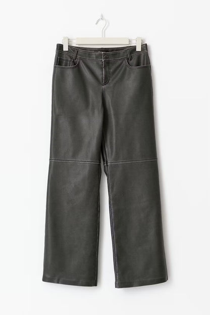 Broek Elsa Zwart voor dames