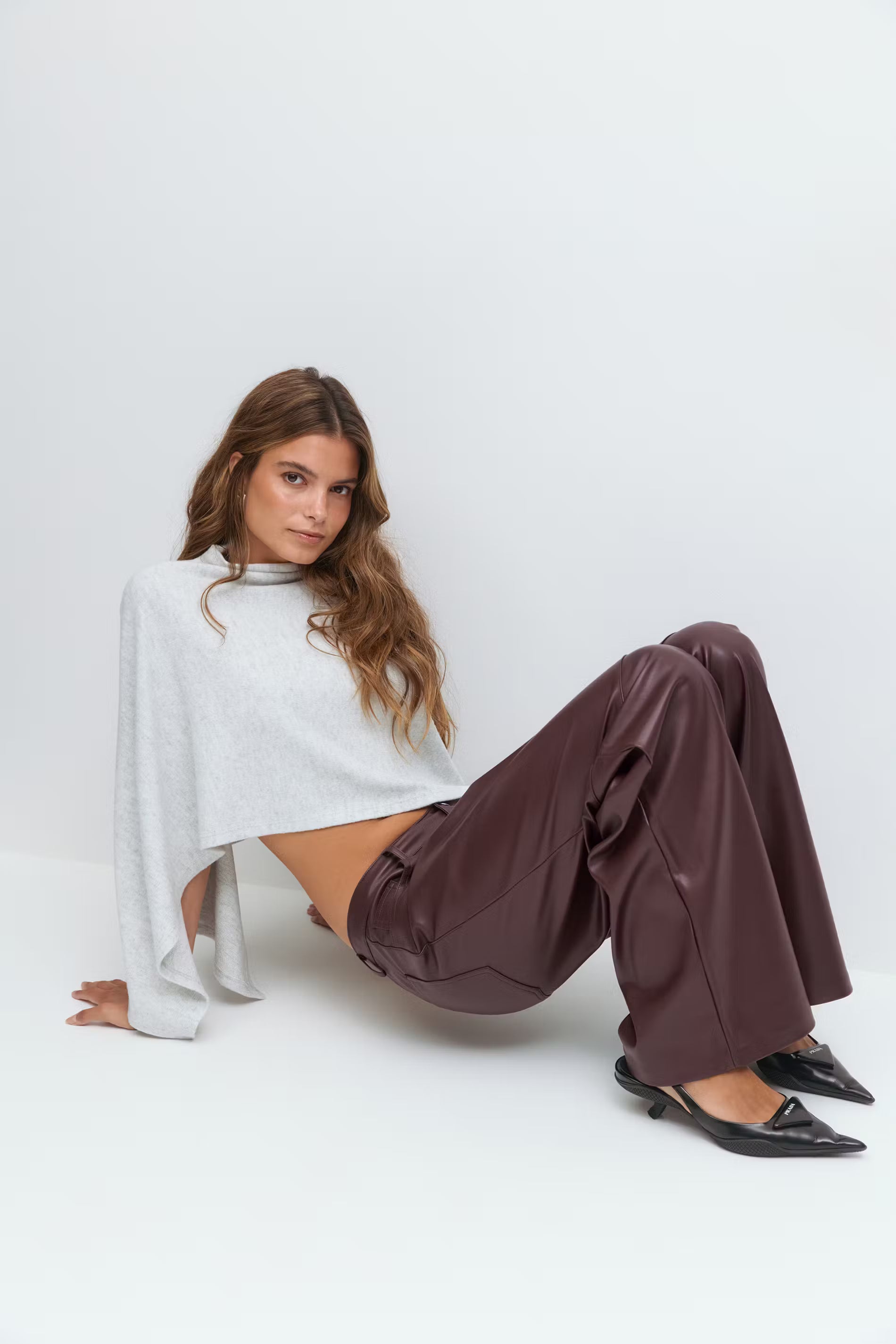Broek Lies Bordeaux voor dames