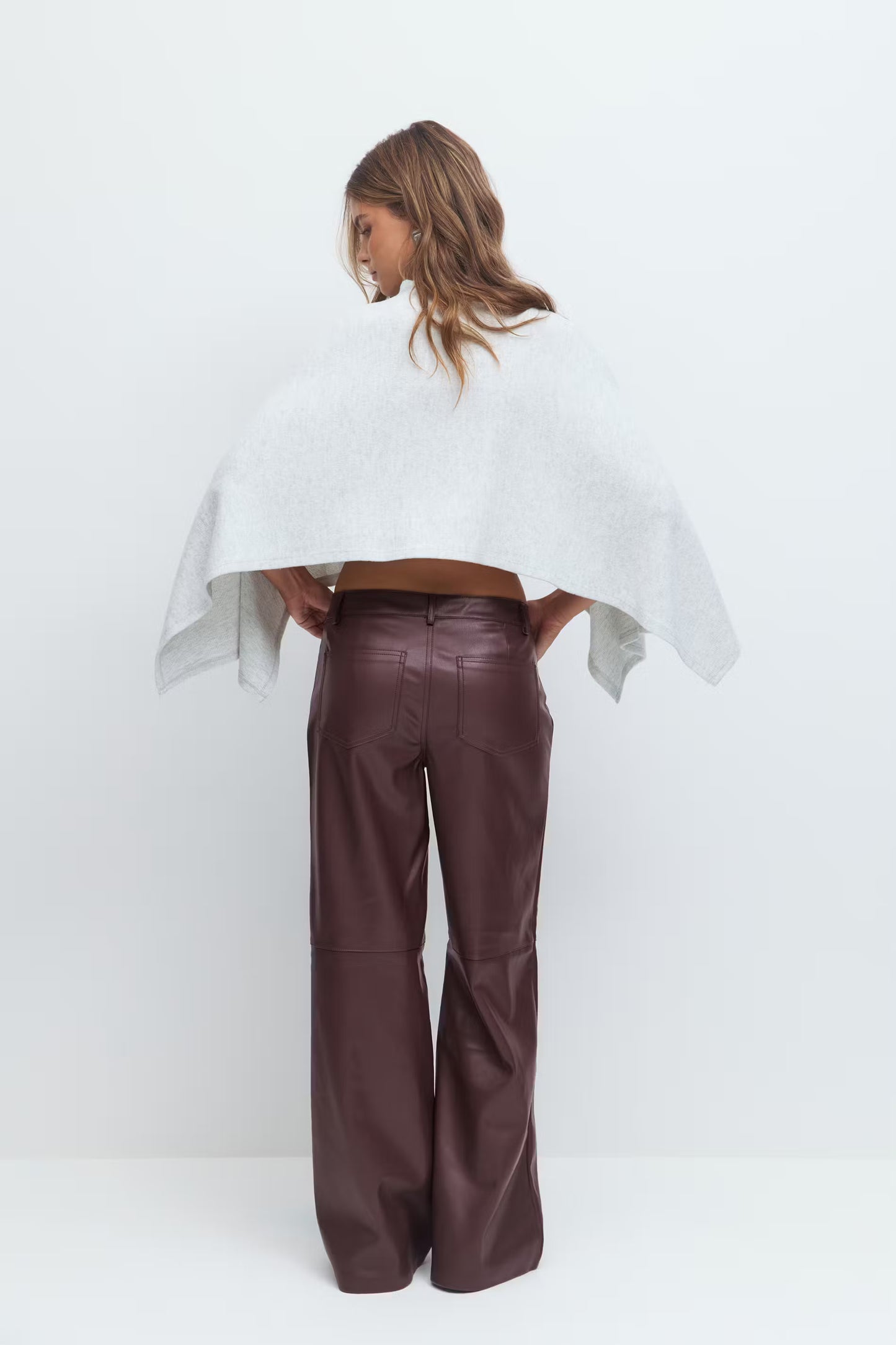 Broek Lies Bordeaux voor dames