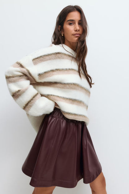 Rokje Sophie Bordeaux voor dames