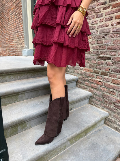 Boots Jade Overlay Brown voor dames