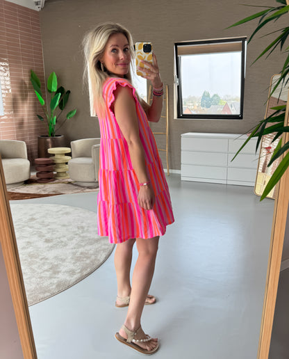 Jurk Edina Roze voor dames