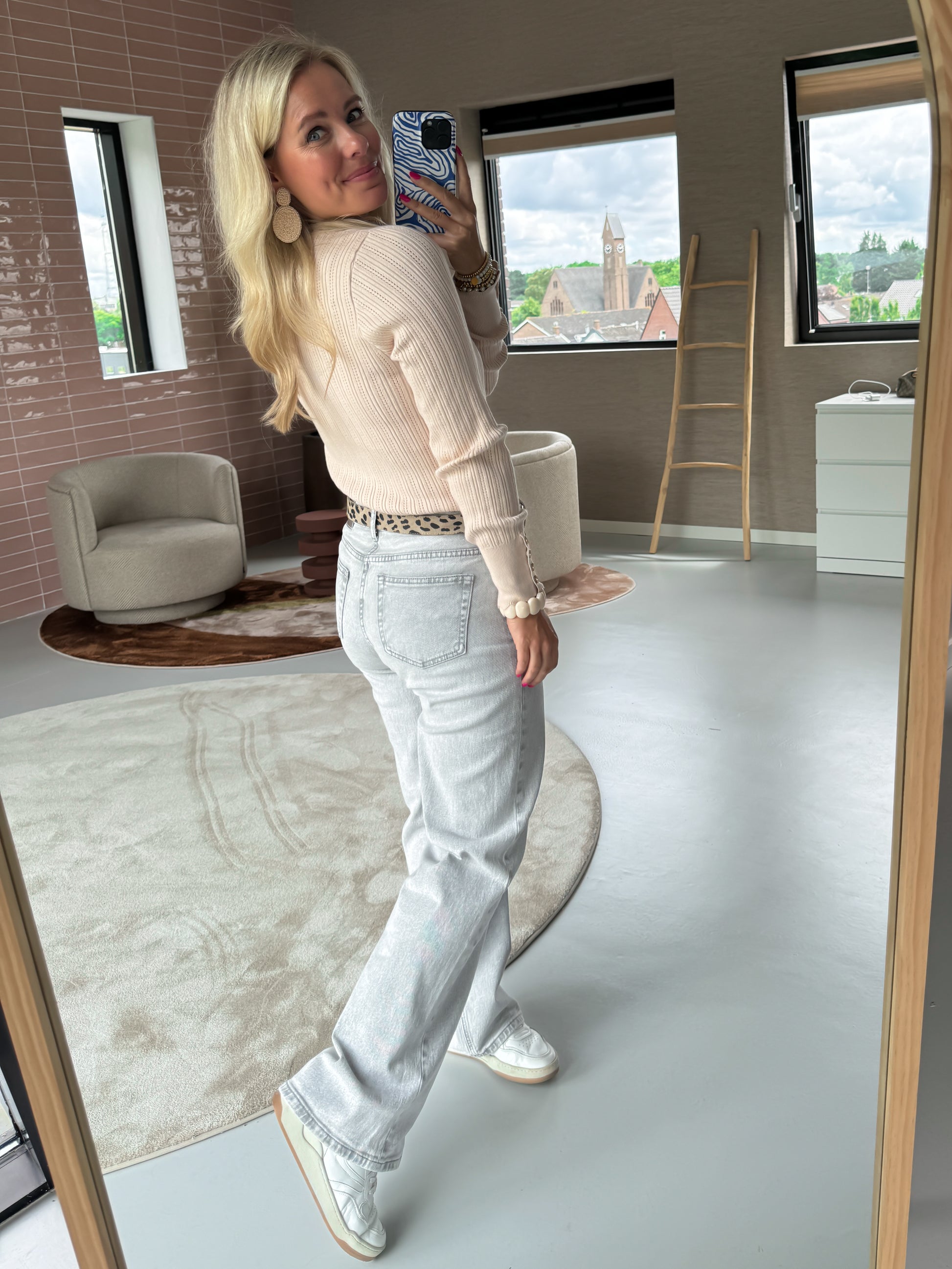 Trui Cecile Beige voor dames