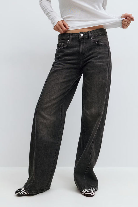 Jeans Fleur Grijs voor dames
