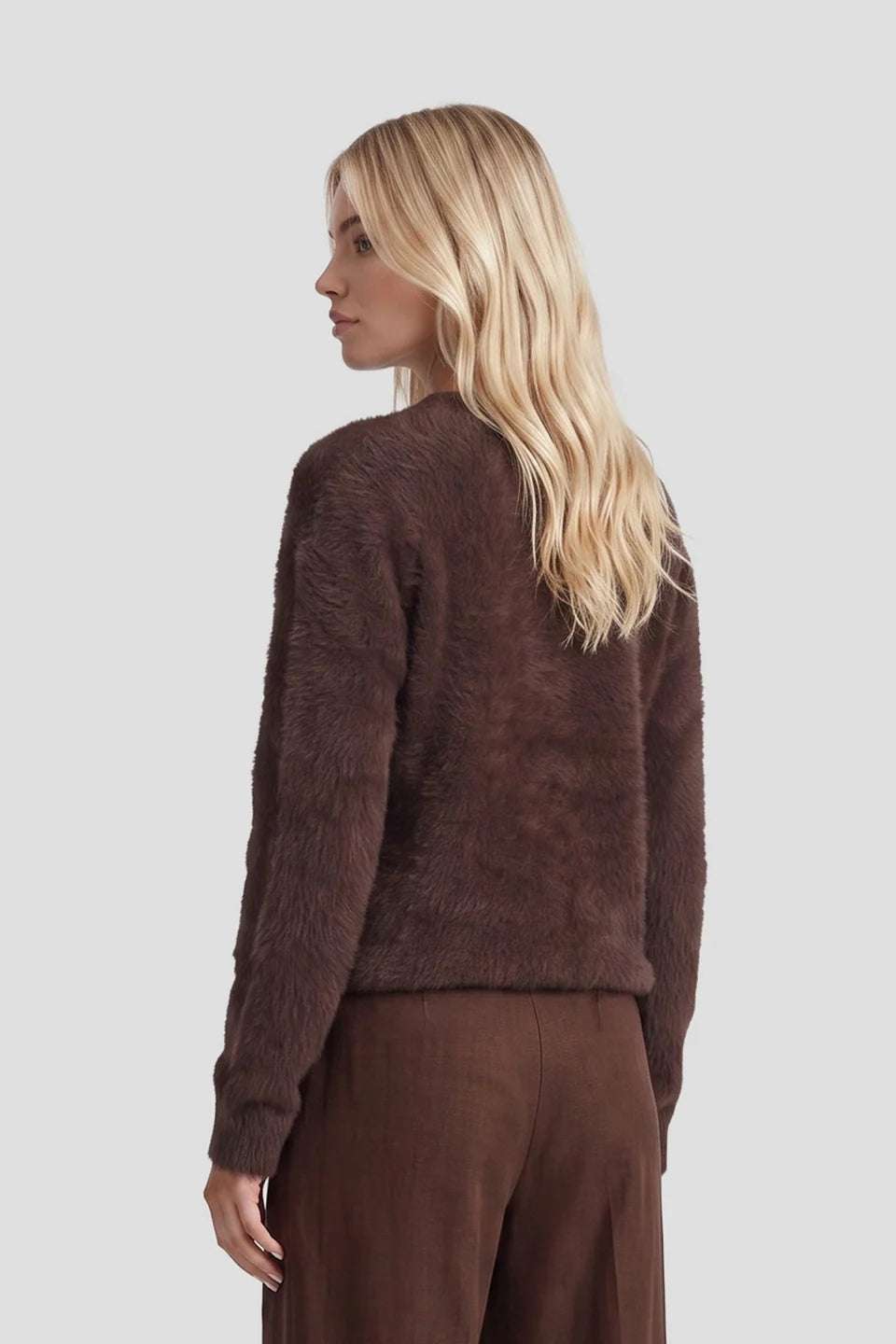Knit Islene Chocolate Brown voor dames