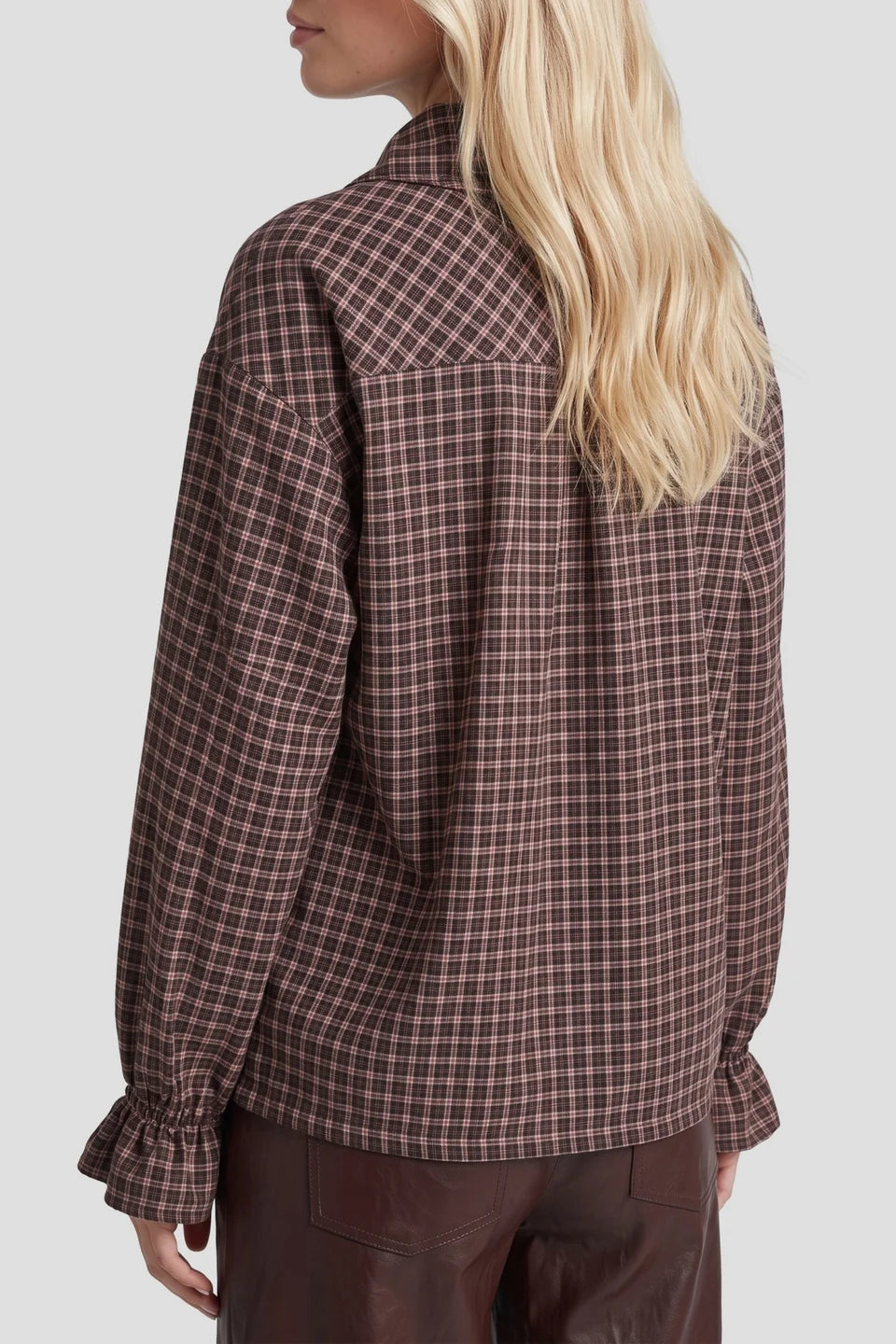 Blouse Nura Mocha Brown voor dames
