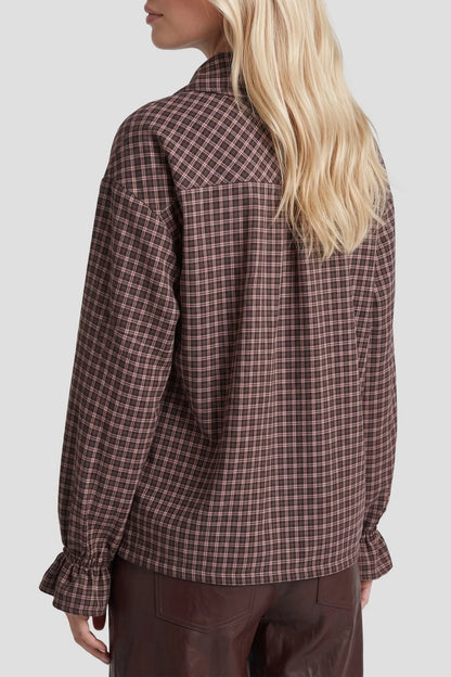 Blouse Nura Mocha Brown voor dames