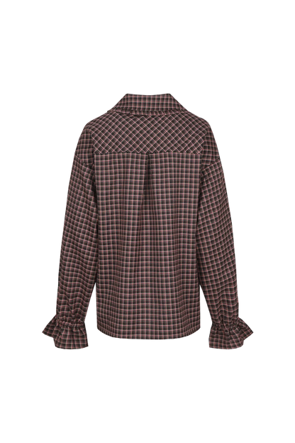Blouse Nura Mocha Brown voor dames