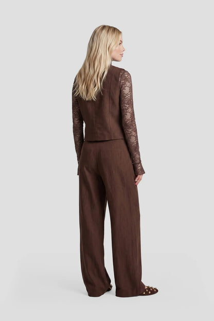 Top Haily Chocolate Brown voor dames