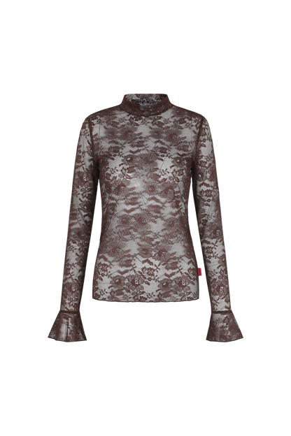 Top Haily Chocolate Brown voor dames