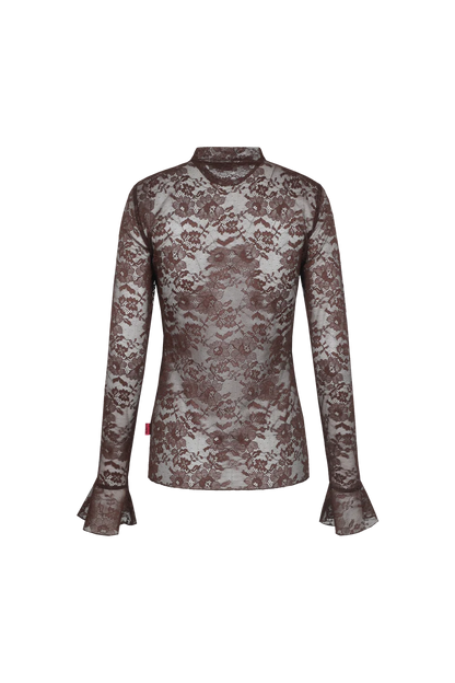 Top Haily Chocolate Brown voor dames