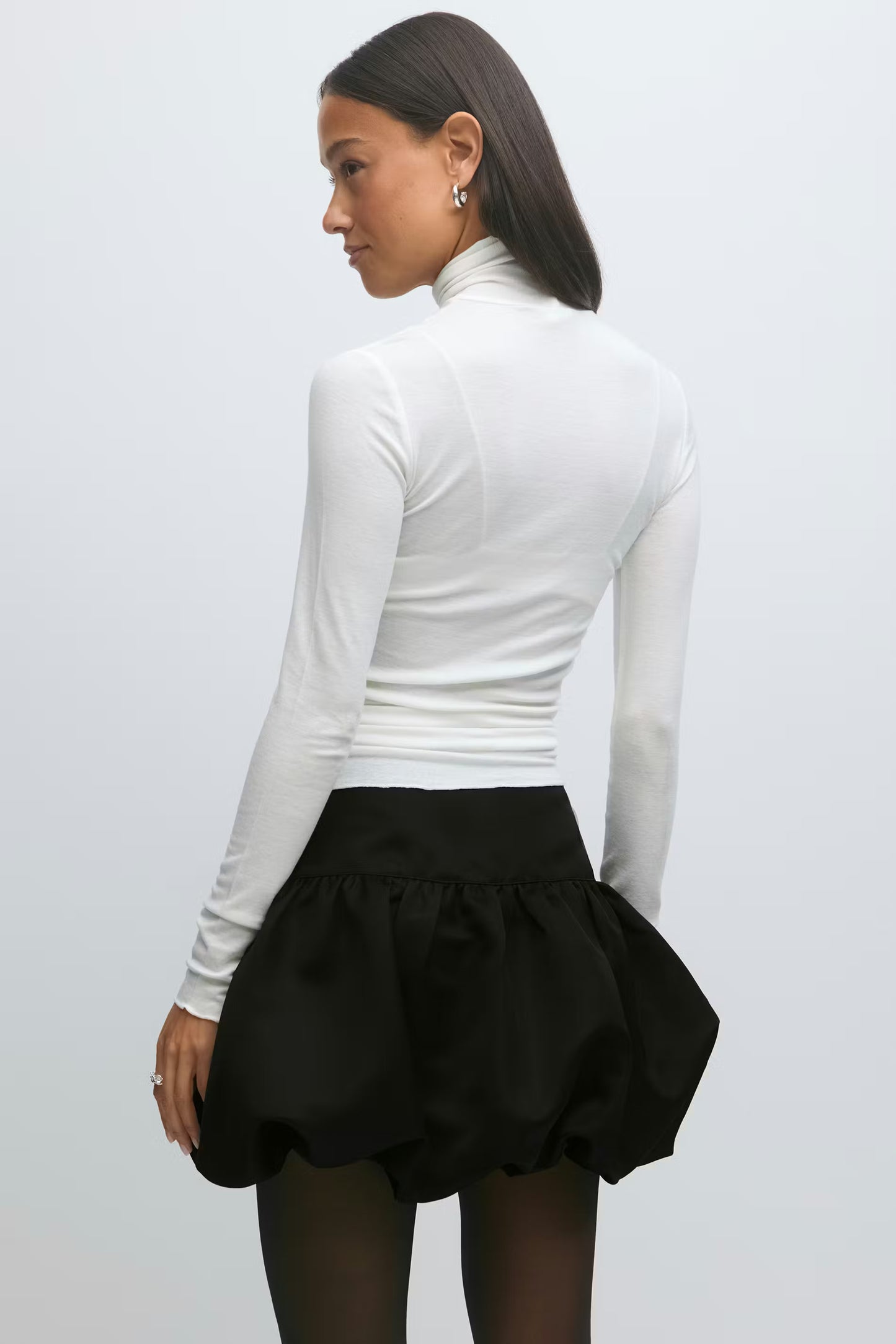 Rok Balloon Zwart voor dames