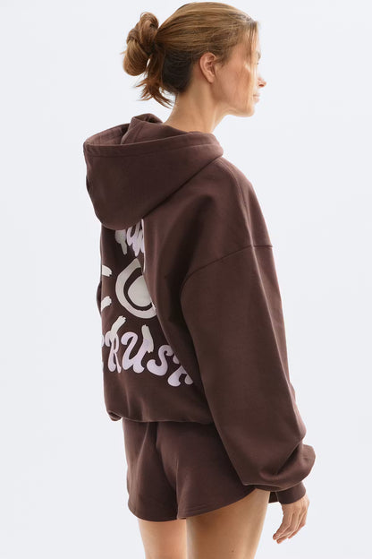 Sweater Egret Brown voor dames