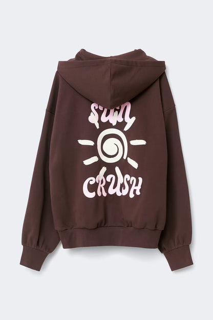 Sweater Egret Brown voor dames