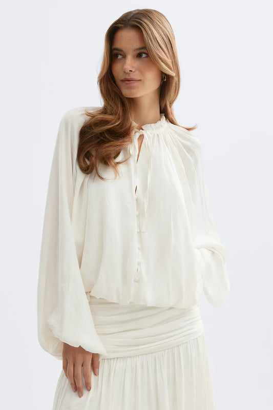 Blouse Paula Offwhite voor dames