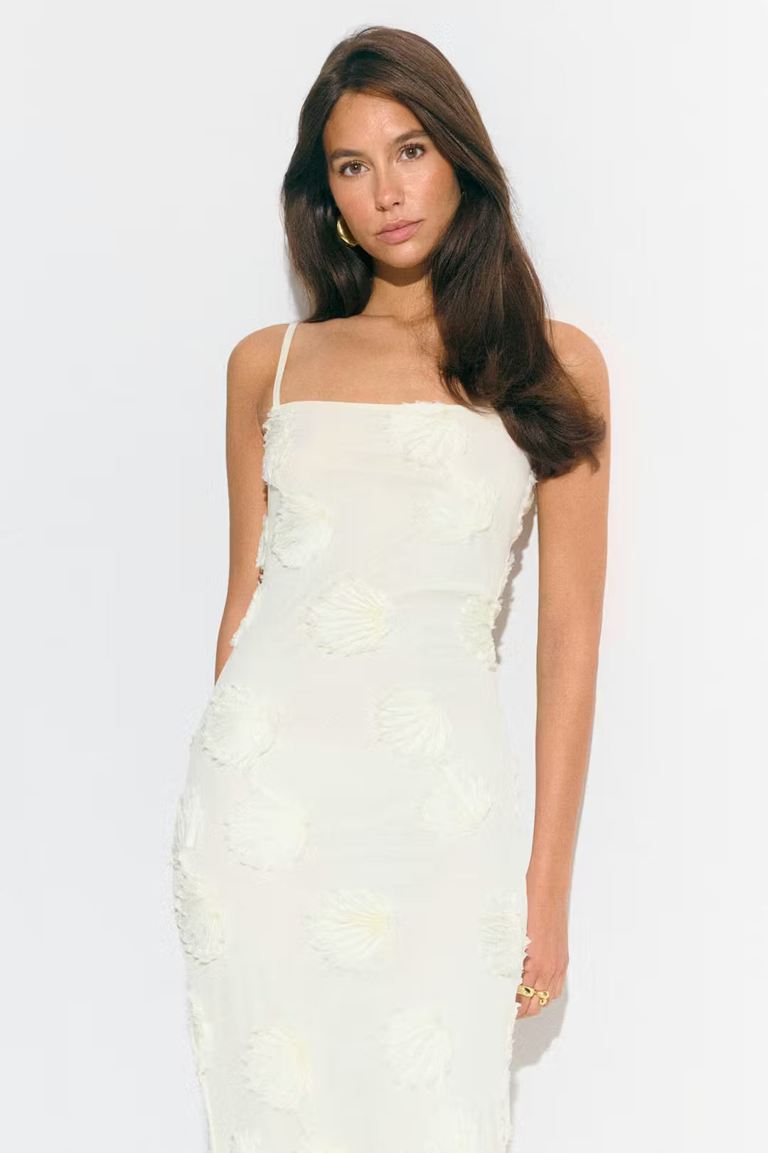 Dress shell Offwhite voor dames