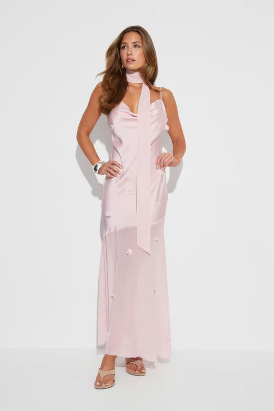 Dress Satin Pink voor dames