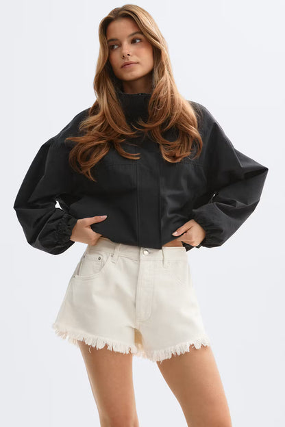 Short Crush Offwhite voor dames