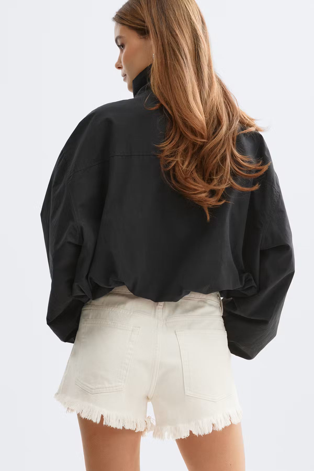 Short Crush Offwhite voor dames