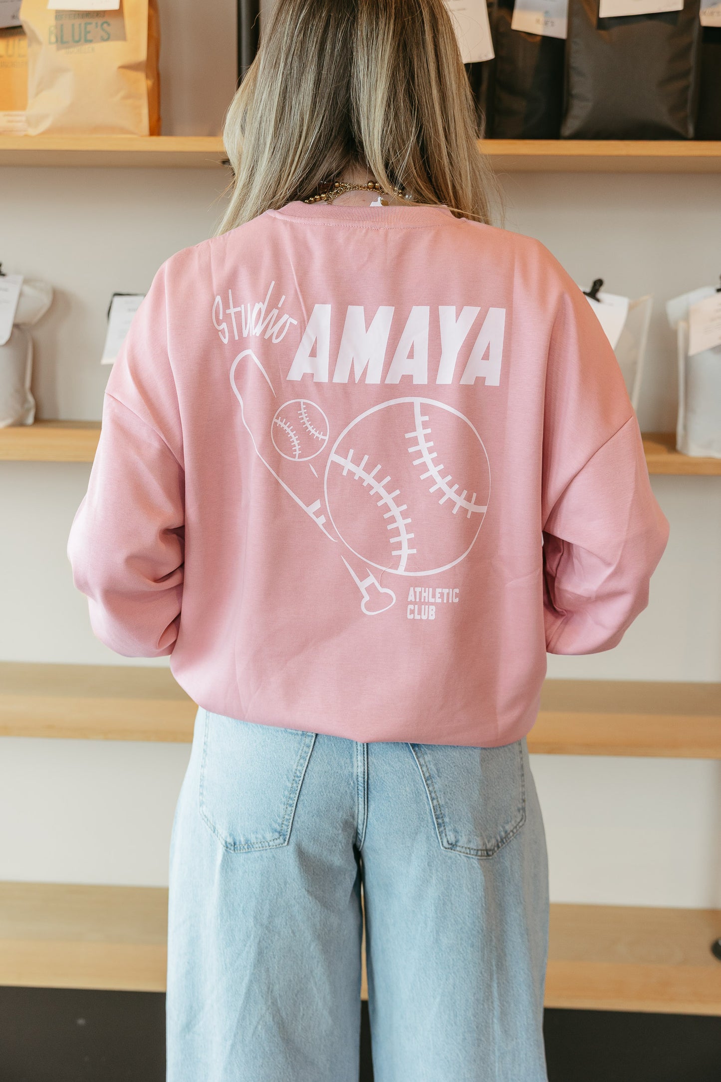 Sweater Axis Pink voor dames