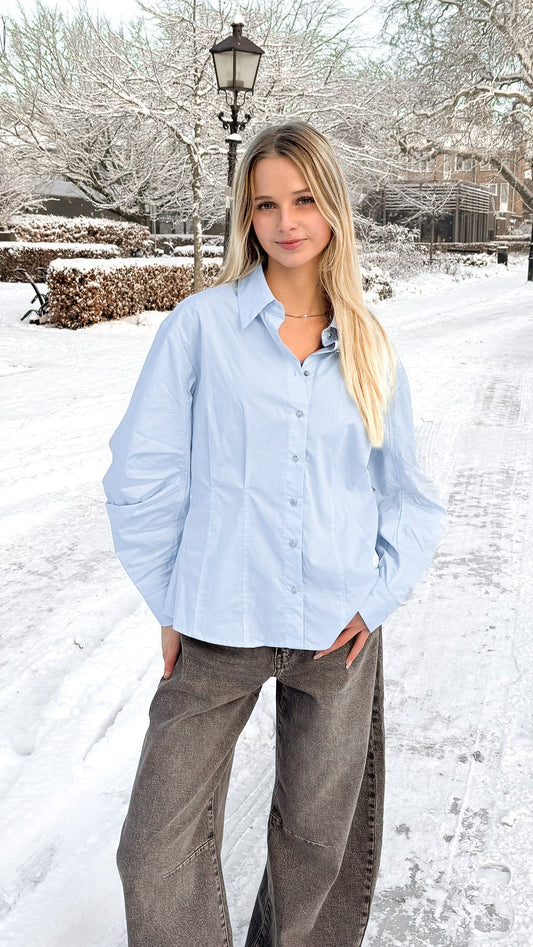 Blouse Julie Blauw voor dames