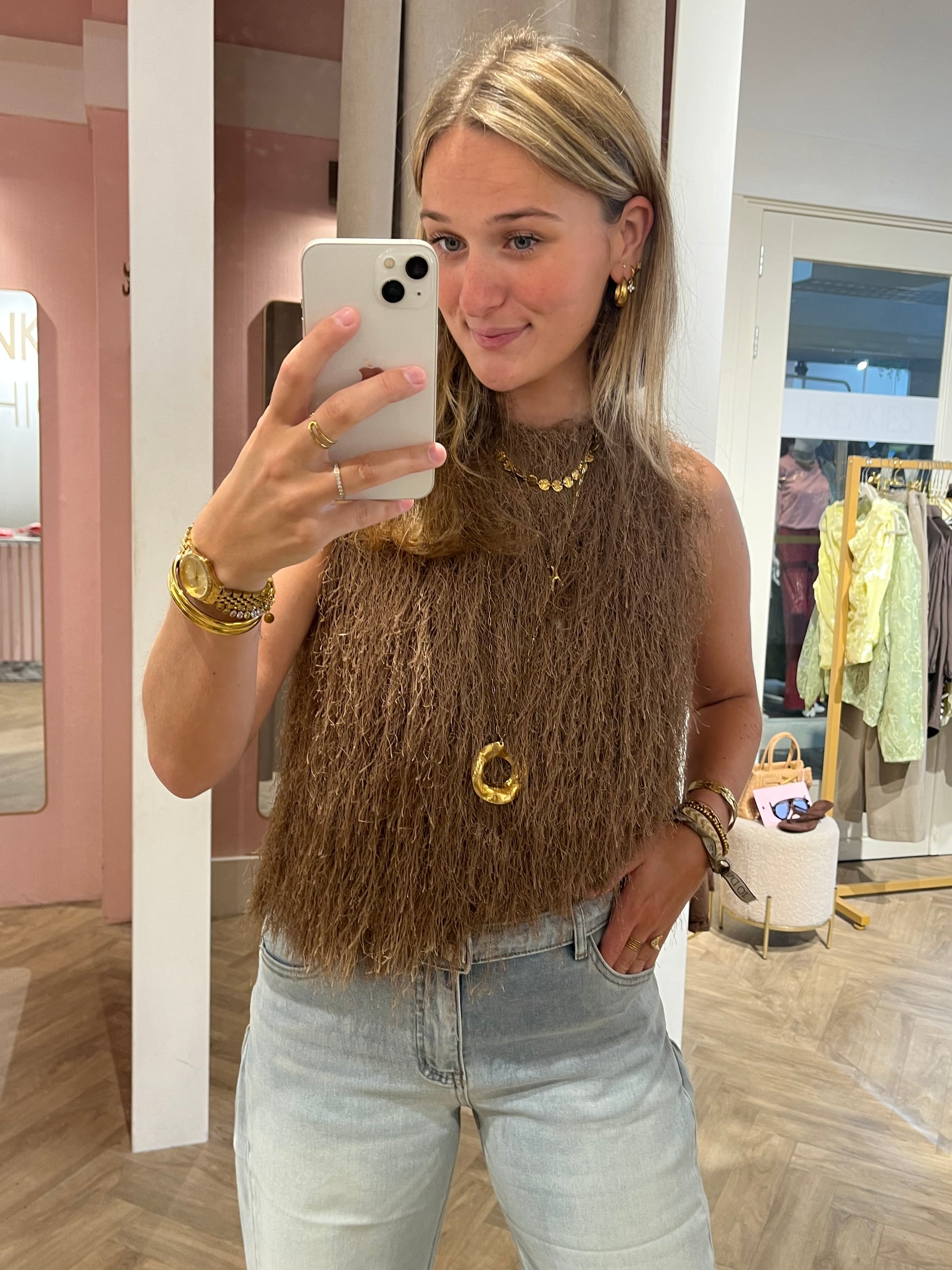 Top Pip Brown voor dames