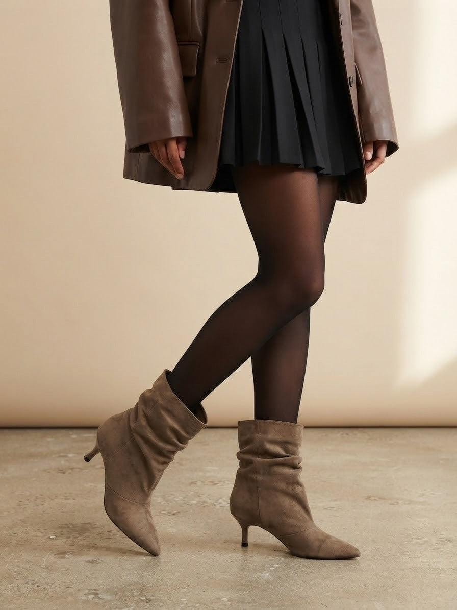 Boots Lola Taupe voor dames