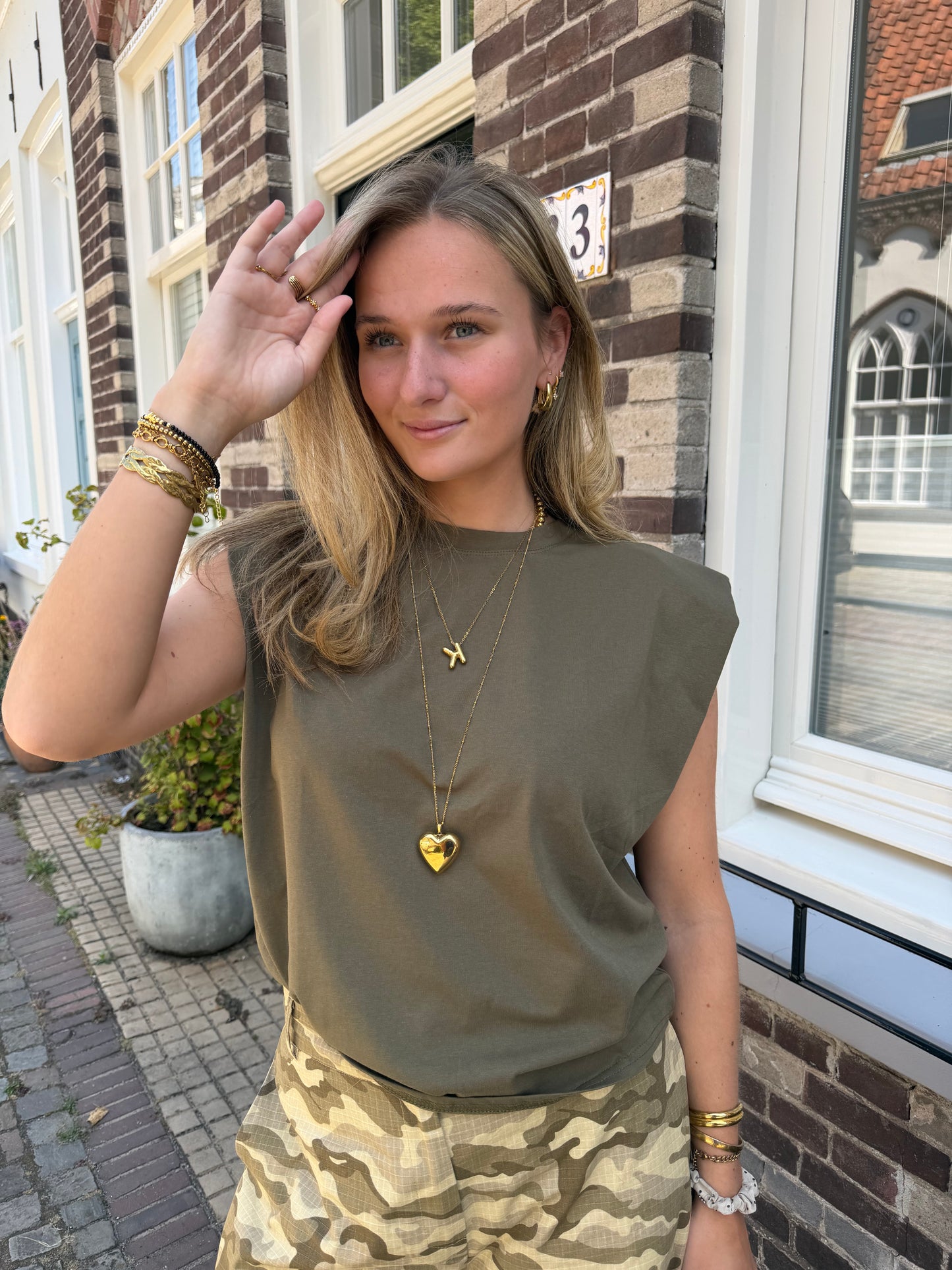 Top Lotte Green voor dames