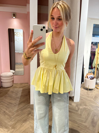Top Liv Yellow voor dames