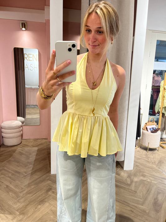 Top Liv Yellow voor dames