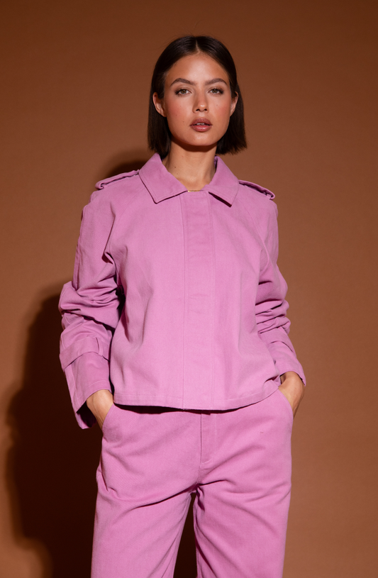 Jacket Jule Roze voor dames