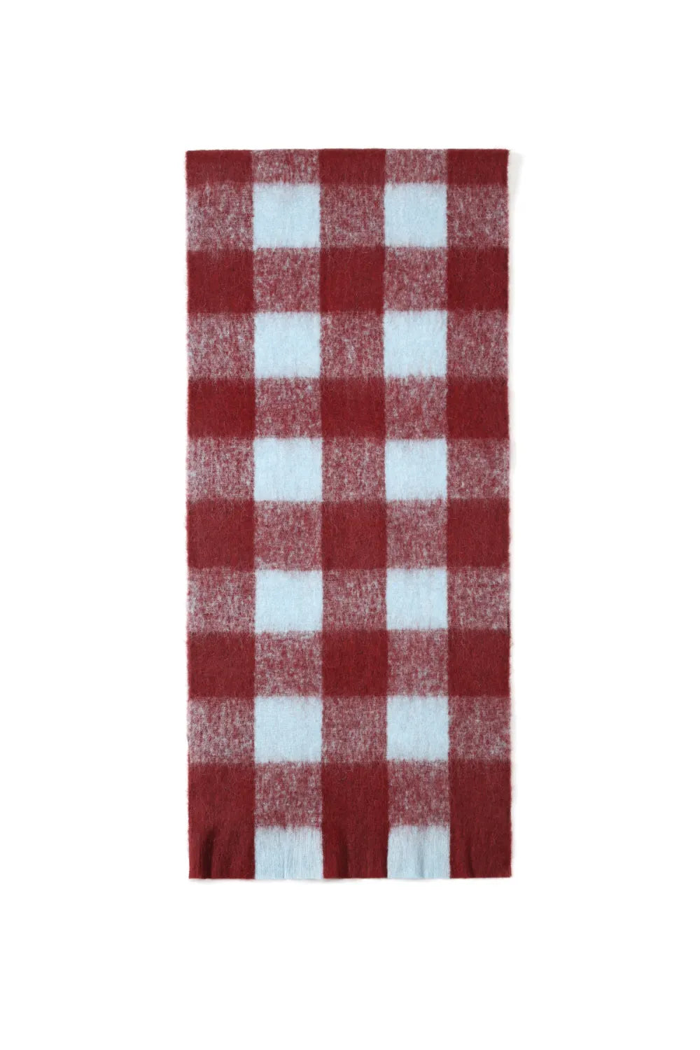Scarf Check Blue Red voor dames