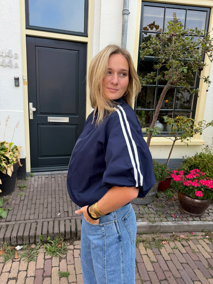 Jacket Marly Stripe Navy voor dames