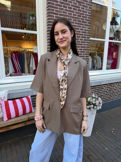 Blazer Viksa Taupe voor dames