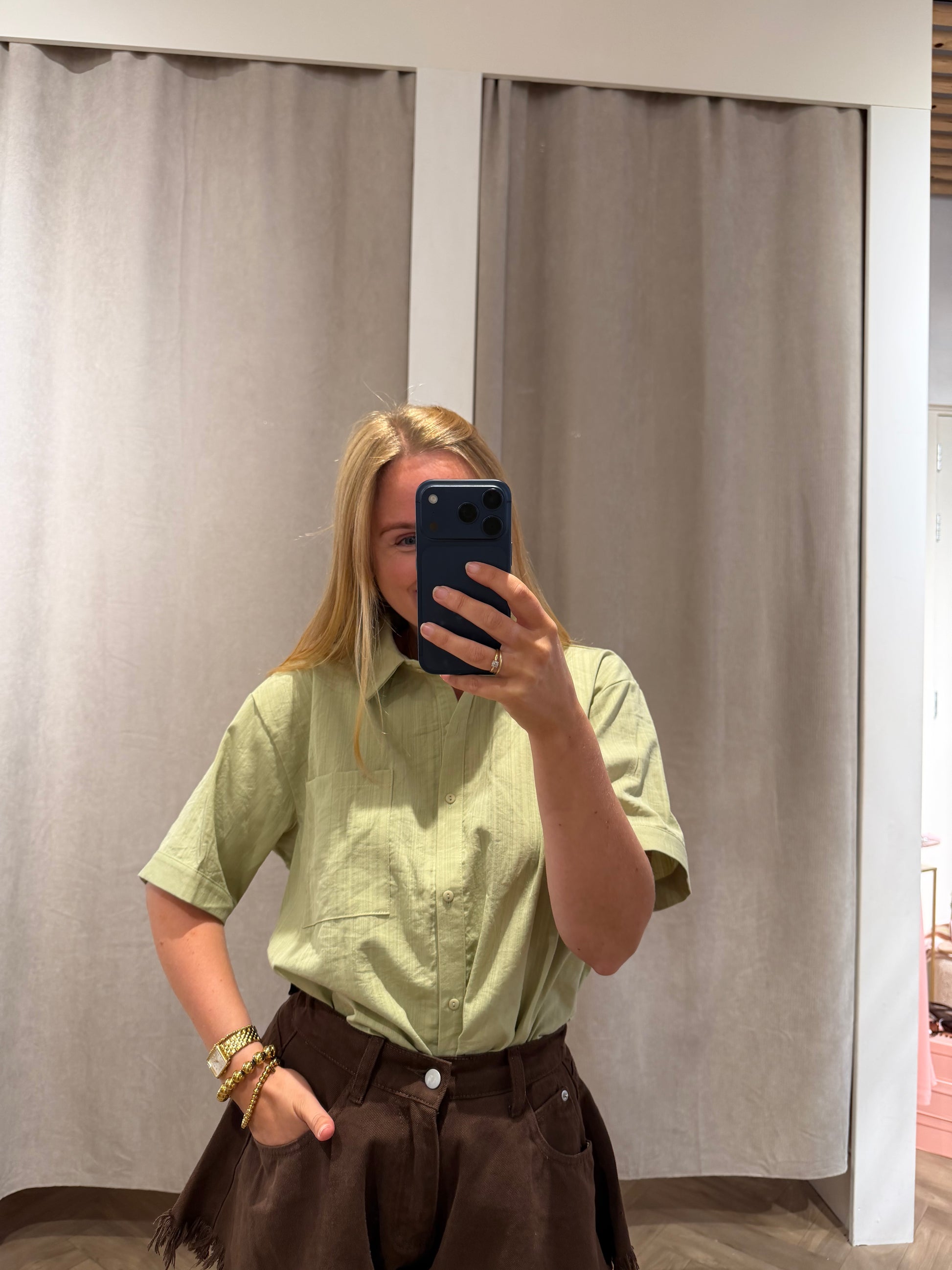 Blouse Demi Green voor dames