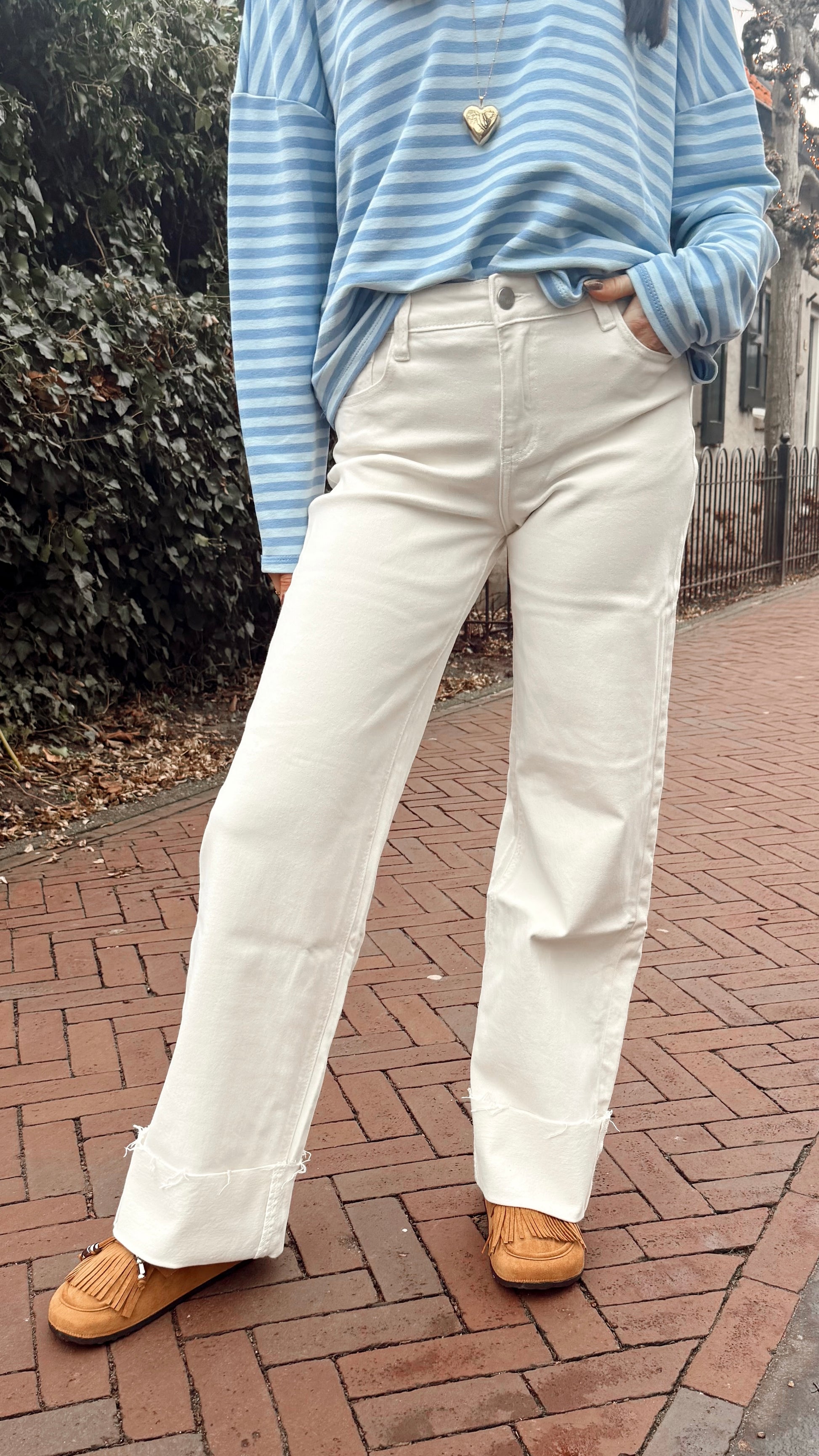 Jeans Steffie Wit voor dames