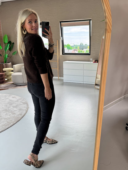 Vest Rani bruin voor dames